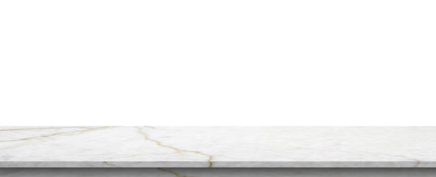 istock white marble stone table top isolated on white background for product display 1385235092