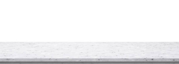 istock white marble stone table top isolated on white background for product display 1385235093