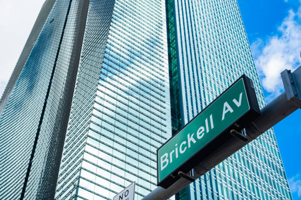 Brickell Miami Street Sign