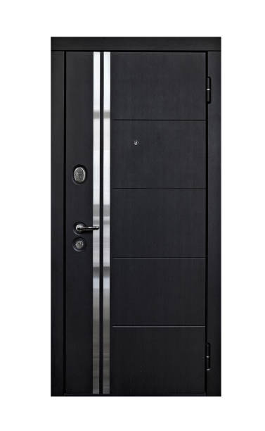 istock Metal door isolated 1385236337