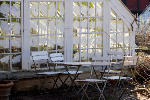 istock The beautiful old greenhouse 1385246783