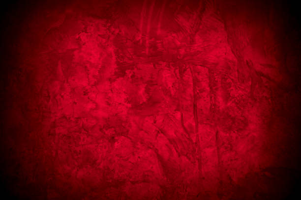 istock Old wall texture cement black red  background abstract dark color design are light with white gradient background. 1385264170