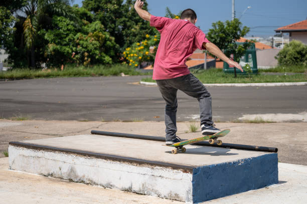 istock Skateboarding in the Park 1385275703