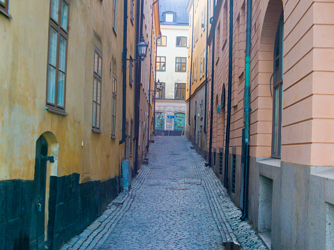 Stockholm Gamla Stan  old town streets