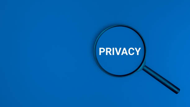 istock Text PRIVACY and magnifying glass over blue background, Data protection, security important information, Business, Technology, Internet, Networking. 1385283548