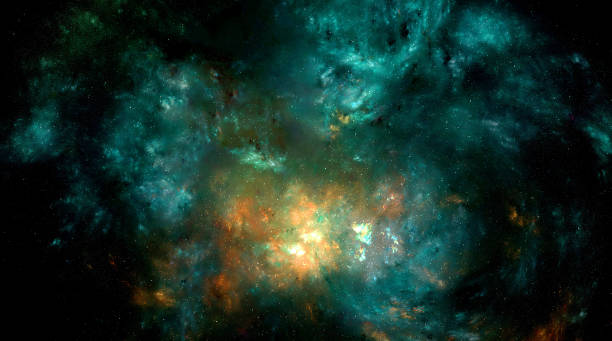 istock 3d rendering deep space, abstract blue background,High definition Universe field  with stars, nebula and galaxy 1385308013