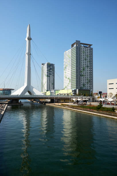 Songdo Central Park Songdo Central Park in Incheon, South Korea. songdo ibd stock pictures, royalty-free photos & images