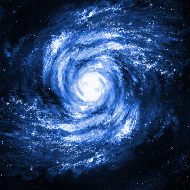 istock 3d rendering deep space, abstract blue background,High definition Universe field  with stars, nebula and galaxy 1385310342