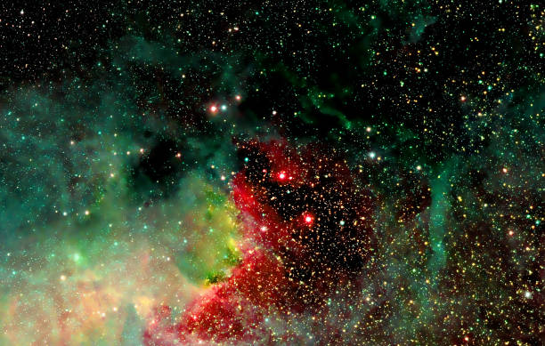istock 3d rendering deep space, abstract blue background,High definition Universe field  with stars, nebula and galaxy 1385311193