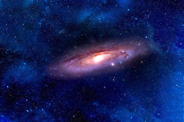 istock 3d rendering deep space, abstract blue background,High definition Universe field  with stars, nebula and galaxy 1385311198