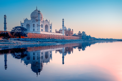 Taj Mahal Agra City India