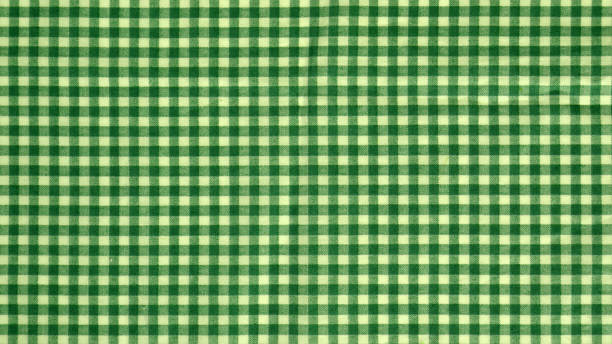 istock texture green white plaid fabric real photo 1385328598