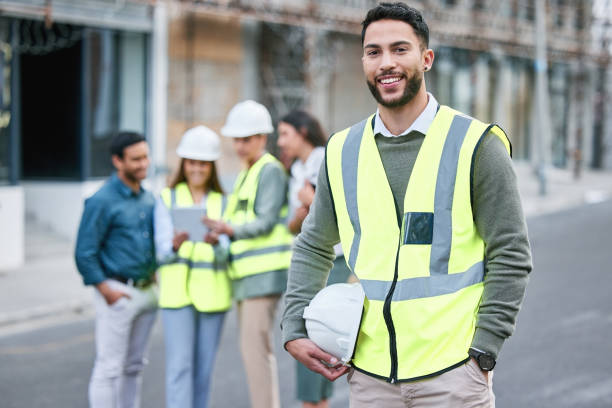 istock Shot of a young woman working on a construction site 1385368396