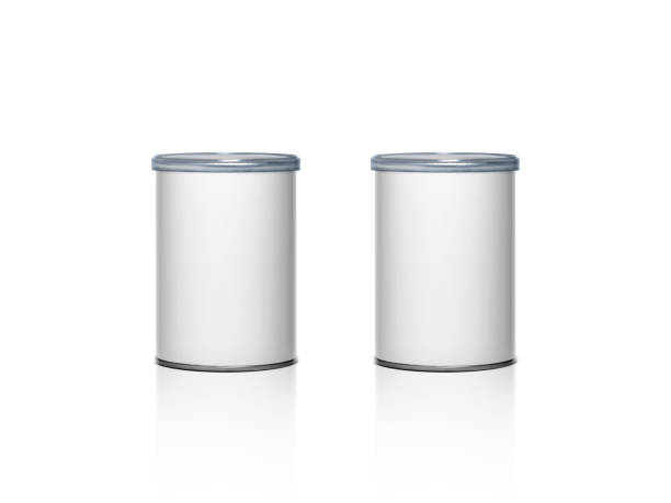 istock Cans packaging for snack product like potato chips or peanuts. Ready For Your Design 1385371461