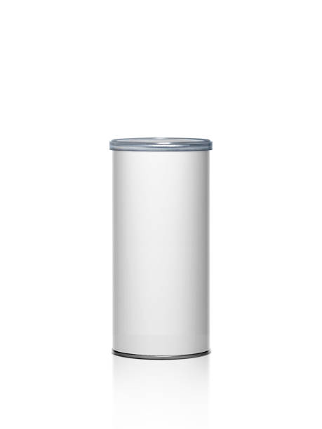 istock Cans packaging for snack product like potato chips or peanuts. Ready For Your Design 1385371483