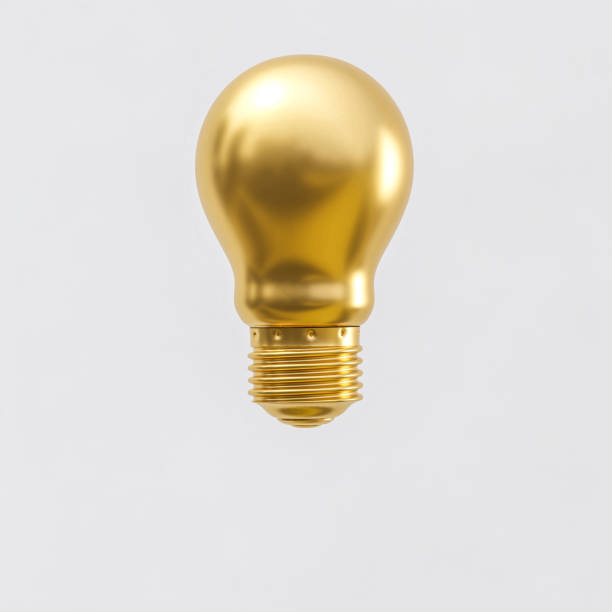istock gold light bulb. concept of rising energy cost. 1385376727