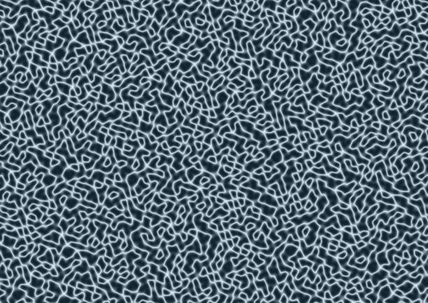 istock Abstract art silver background with wavy neon gray colors lines. Backdrop with curve fluid black ornate. Wave pattern. 1385382615