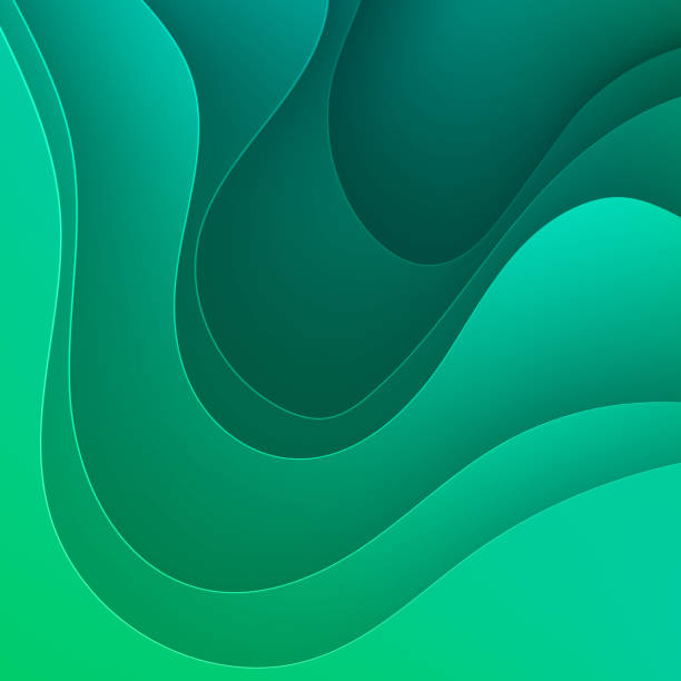 istock Blue and green. Modern background for screen of your devices. Synth wave, retro wave, vaporwave futuristic aesthetics. Vector illustration 1385390621