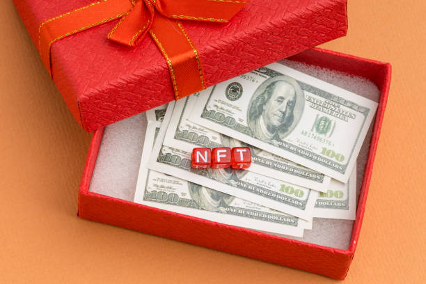 istock a gift in a red box NFT blockchain is a new system for selling art objects 1385390696