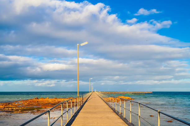 istock Moonta Bay jetty at sunrise 1385395810