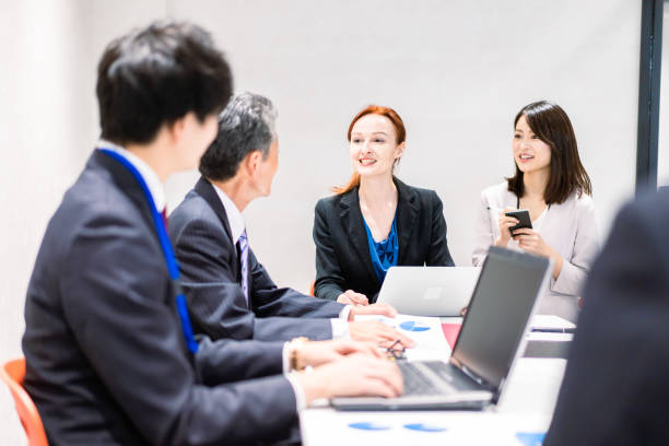 istock A woman interpreting at an international conference 1385398061
