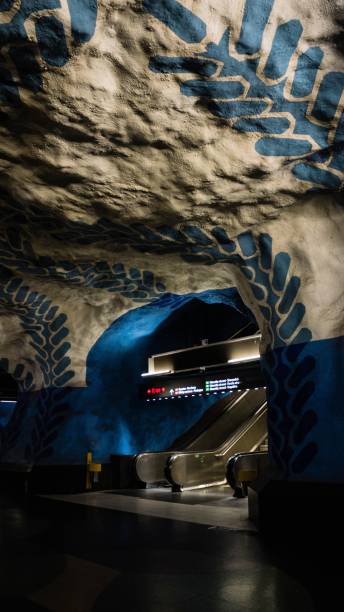 istock Stockholm subway art 1385402375