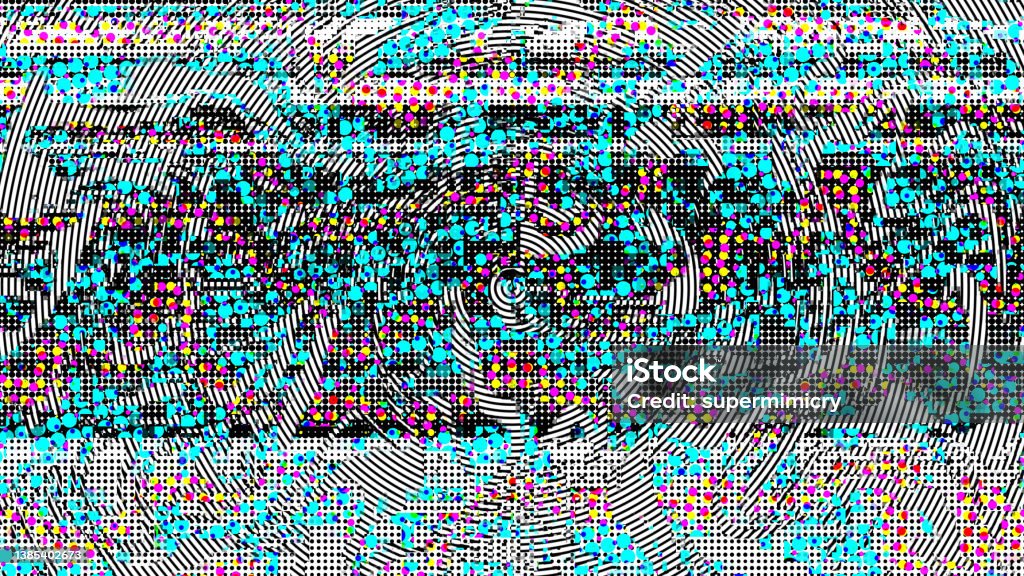 Digital Background Pattern Digital Pattern Art Background Stock Illustration - Download Image Now ...