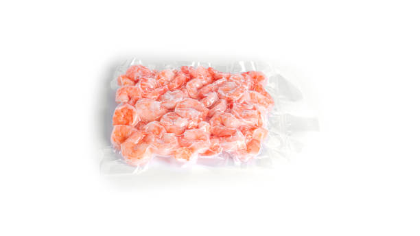 istock Shrimp isolated on a white background. Fresh shrimp. Boiled shrimp. Prawns 1385411746