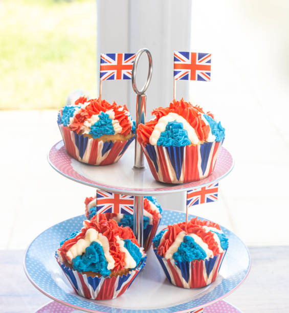 istock Royal Jubilee Cupcakes for Platinum Jubilee Celebrations 1385420703