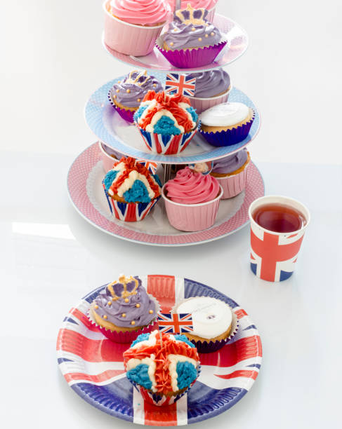 istock Royal Jubilee Cupcakes for Platinum Jubilee Celebrations 1385420709
