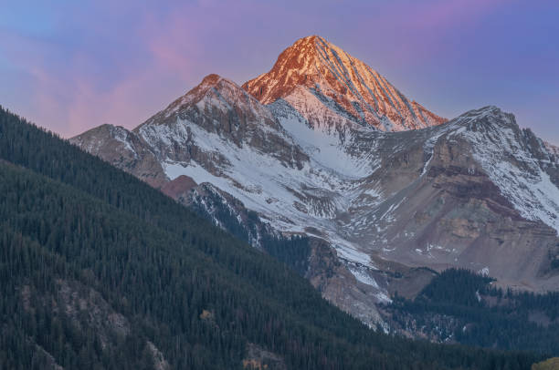 istock Autumn Wilson Peak at Sunrise 1385433447