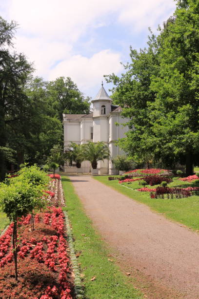 istock Summer day in a park in southern Germany 1385439485