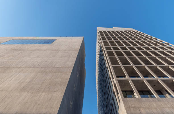 istock Exterior of modern architecture. Building abstract background 1385443664