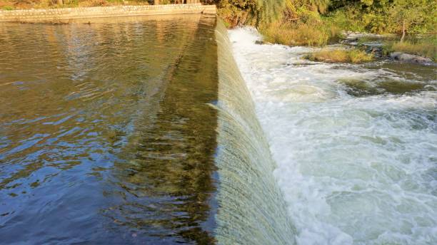 istock View of Cauvery river from bridge in Brindavan Gardens located inside KRS or Krishna Raja Sagara Dam. Beautiful relaxation place for people from all age groups. 1385449708