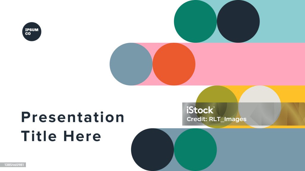 Slide Name Design Presentation Title Slide Design Layout With Abstract Geometric Graphics ...
