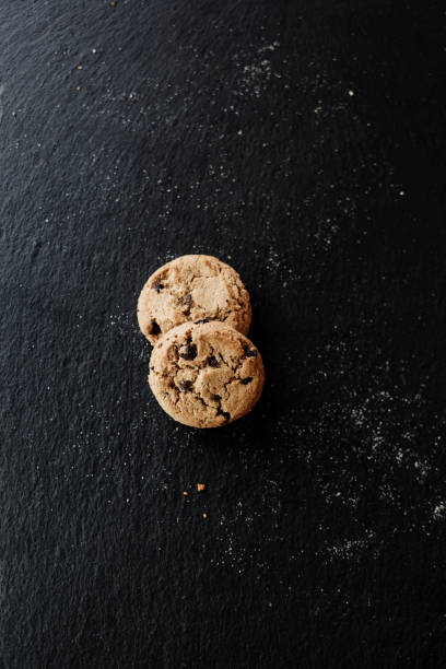 istock Homemade stacked chocolate cookies 1385469531