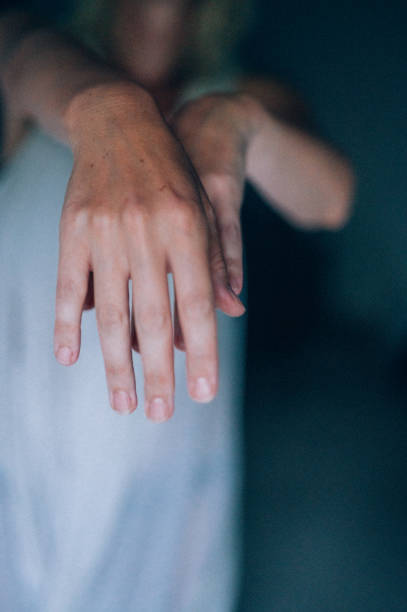 istock Beautiful hands of young woman 1385476734