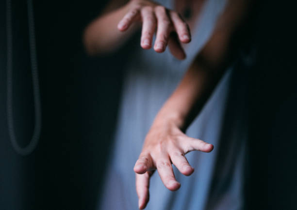 istock Close-up of a female hands while she is dancing 1385476739