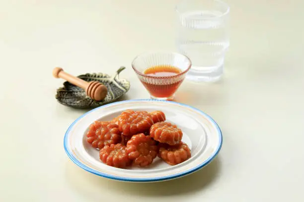 Photo of Korean traditional sweets Yakgwa, Honey Cookie