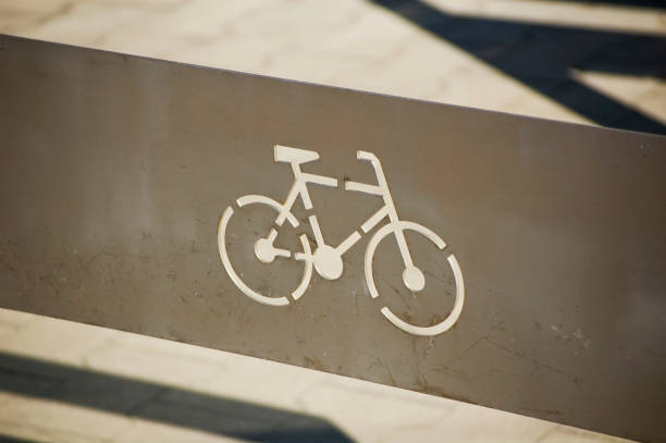 Parking spot for bikes sign.
