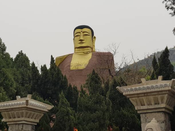 istock Giant Golden Buddha 1385494754