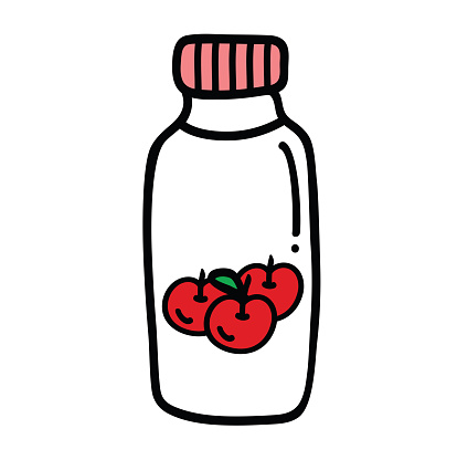 cranberry juice concept