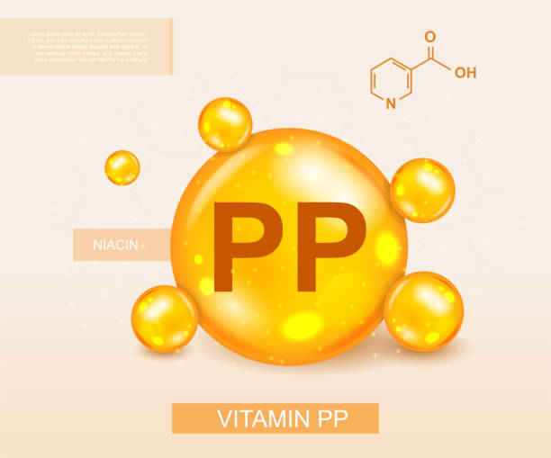 illustrations, cliparts, dessins animés et icônes de concept de vitamine pp - blood orange orange fruit vitamin pill
