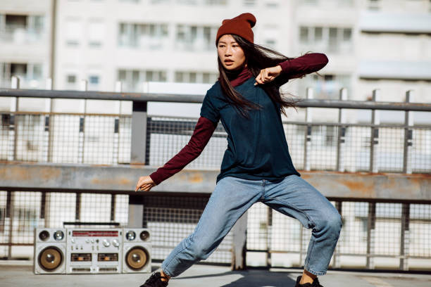 istock Dancing solo girl 1385521419