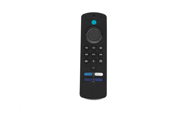 istock The best tv remote control, also controlled by voice 1385544293