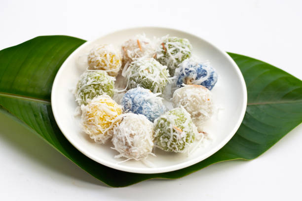 istock Thai dessert, Colorful coconut Balls 1385563905