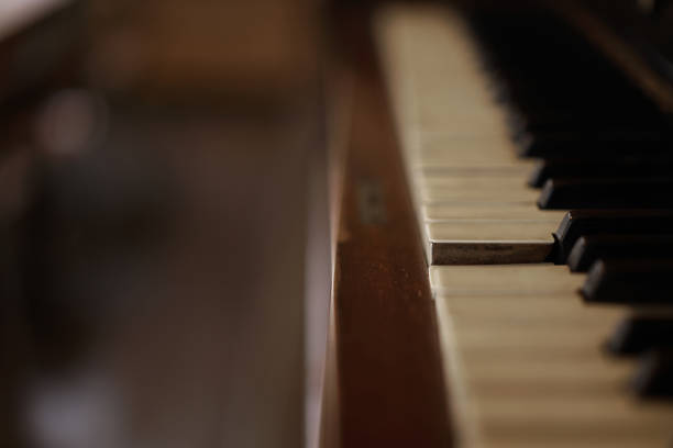 istock An old organ placed in an old elementary school classroom 1385563928