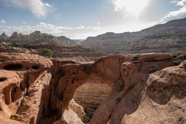 istock Woman Looks Over Cassidy Arch 1385583614