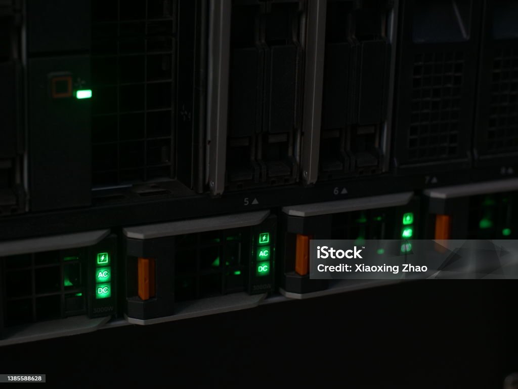 Informatic Panel Computer Server Panel Information Technology Stock Photo - Download ...
