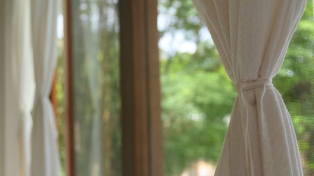 istock curtain in the room with natural background 1385602611